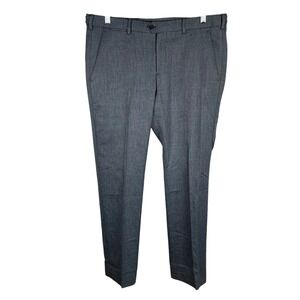Express Photographer‎ Pants Mens (Actual 36x30) Gray Slim Fit Stretch Flat Front